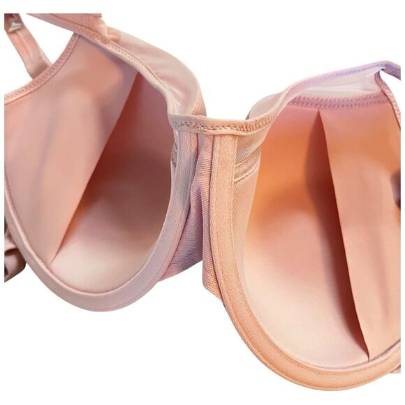 Bali Smoothing Underwire Bra Pink Size 38DD STYLE#3490 NWOT - Picture 4 of 7